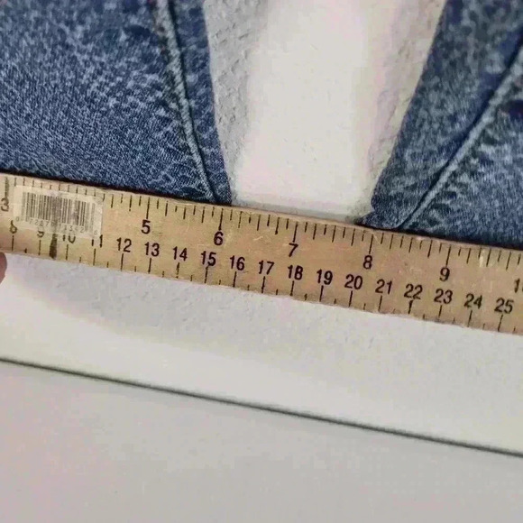 NWT Womens 18W Levis 711 Skinny Jeans Denim Medium Wash Blue Geo Print Stretch - Picture 8 of 9